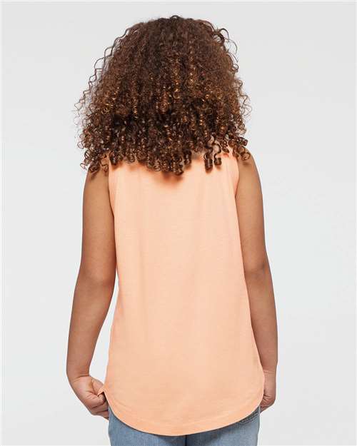 Peachy Girls' Relaxed Fine Jersey Tank - 2692