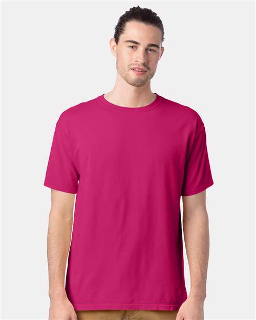 Peony Pink Garment-Dyed T-Shirt - GDH100
