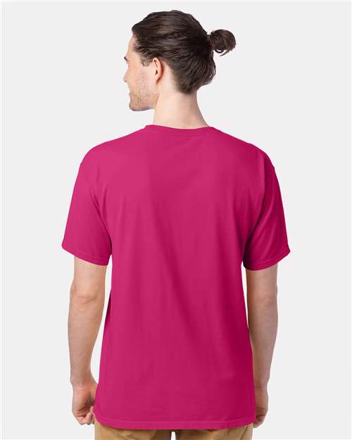 Peony Pink Garment-Dyed T-Shirt - GDH100