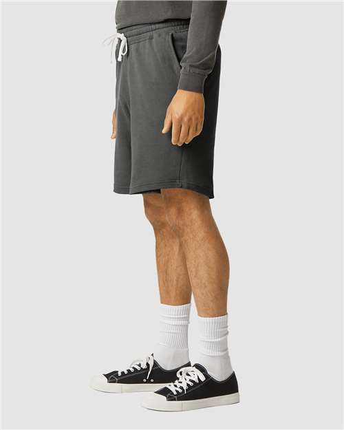 Pepper Garment-Dyed Lightweight Fleece Sweat Shorts - 1468