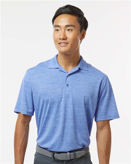Peri Blue Heather Dakota Striated Heather Polo - 130