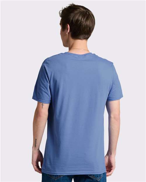 Periwinkle Blue Premium Cotton T-Shirt - 570MR