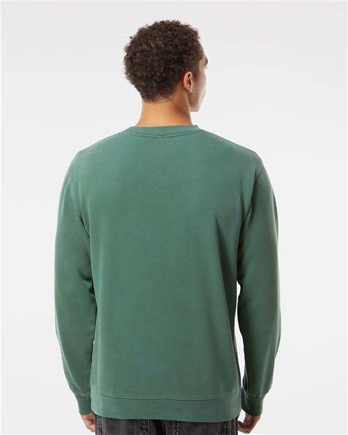 Pigment Alpine Green Midweight Pigment-Dyed Crewneck Sweatshirt - PRM3500