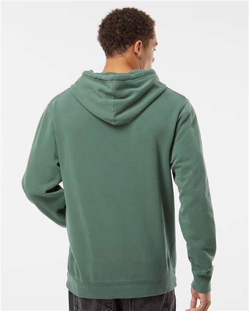 Pigment Alpine Green Midweight Pigment-Dyed Hooded Sweatshirt - PRM4500