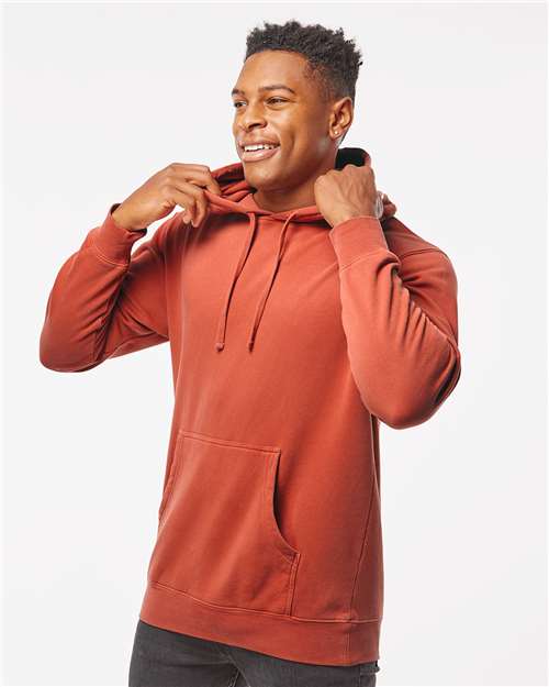 Pigment Amber Midweight Pigment-Dyed Hooded Sweatshirt - PRM4500