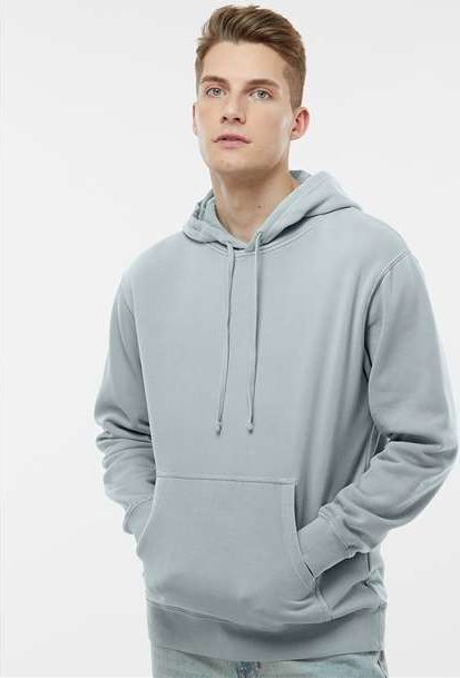 Pigment Sage Midweight Pigment-Dyed Hooded Sweatshirt - PRM4500