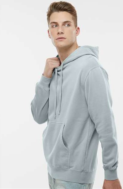 Pigment Sage Midweight Pigment-Dyed Hooded Sweatshirt - PRM4500