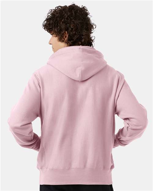Pink Candy Reverse Weave® Hooded Sweatshirt - S101