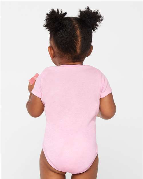 Pink Infant Baby Rib Bodysuit - 4400