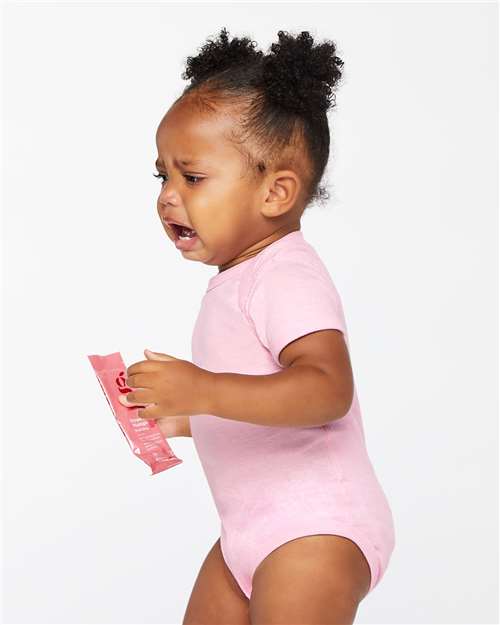 Pink Infant Baby Rib Bodysuit - 4400