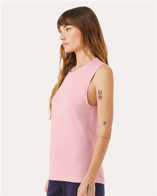 Pink Jersey Muscle Tank - 3483