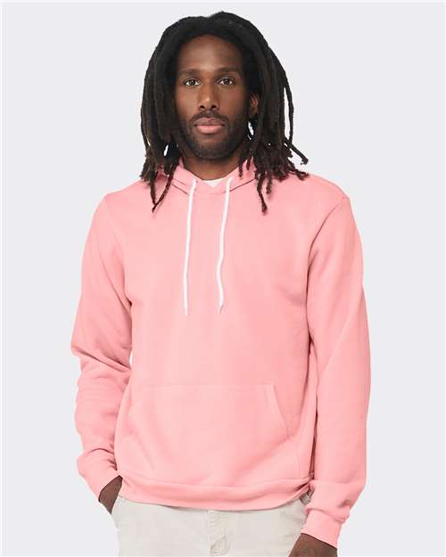 Pink Sponge Fleece Hoodie - 3719