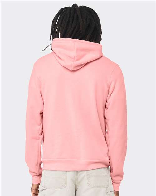 Pink Sponge Fleece Hoodie - 3719