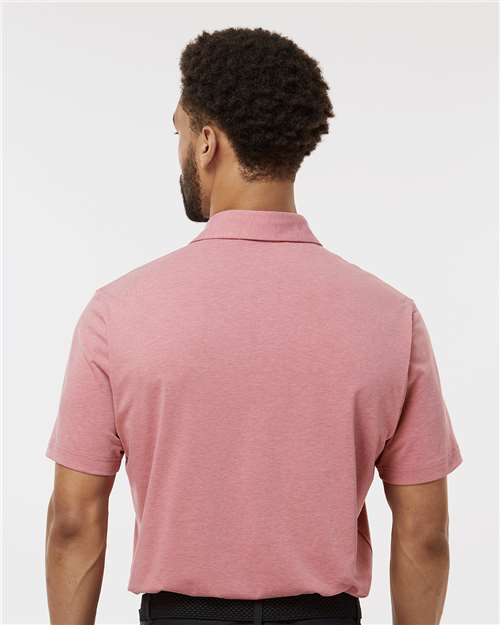 Pink Strata Melange Blend Polo - A590