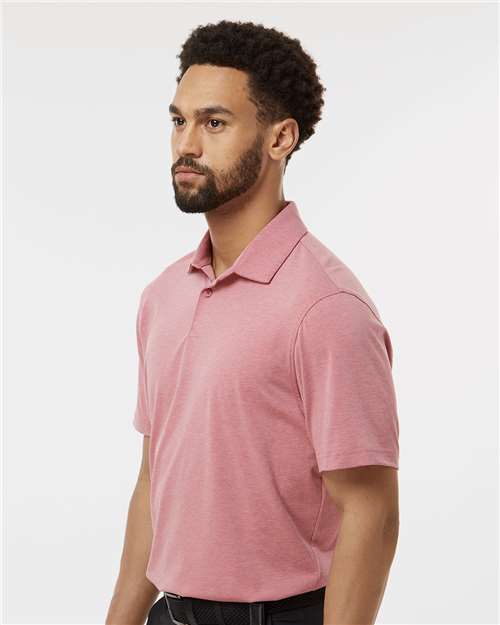 Pink Strata Melange Blend Polo - A590