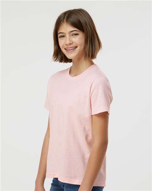 Pink Youth Fine Jersey T-Shirt - 235