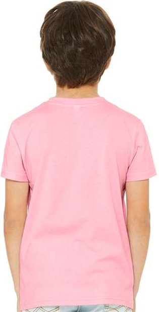 Pink Youth Jersey Tee - 3001Y
