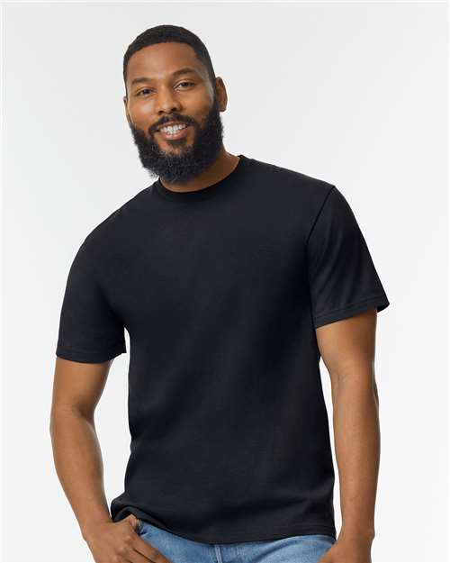 Pitch Black Softstyle® Midweight T-Shirt - 65000