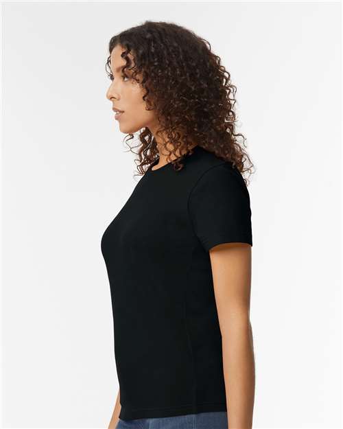Pitch Black Softstyle® Women's Midweight T-Shirt - 65000L