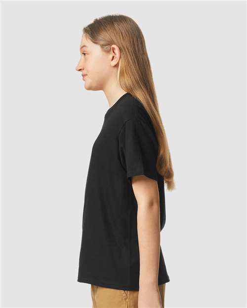 Pitch Black Softstyle® Youth CVC T-Shirt - 64000BCVC