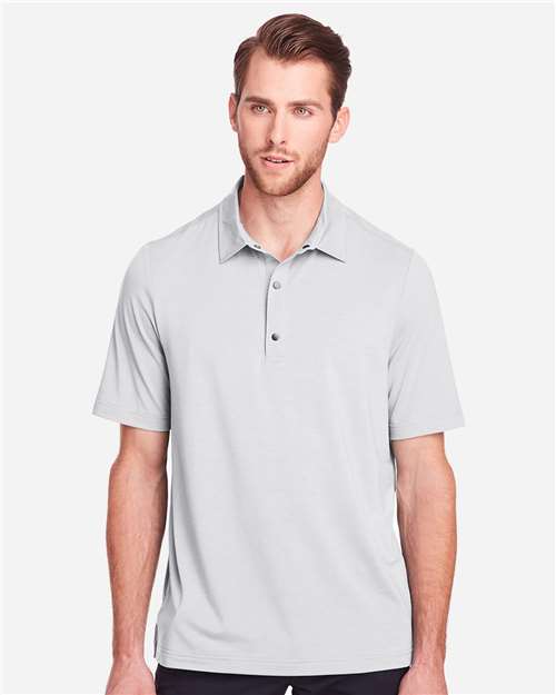Platinum Men's JAQ Snap-Up Stretch Performance Polo - NE100