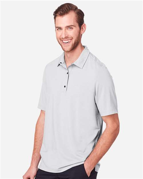 Platinum Men's JAQ Snap-Up Stretch Performance Polo - NE100