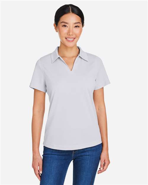 Platinum Women's Market Snag Protect Mesh Polo - CE104W