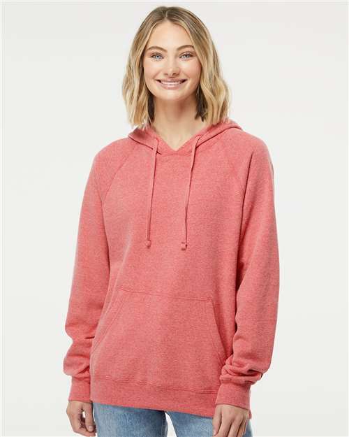 Pomegranate Special Blend Raglan Hooded Sweatshirt - PRM33SBP