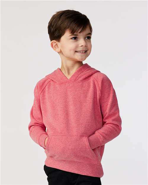 Pomegranate Toddler Special Blend Hooded Raglan Sweatshirt - PRM10TSB