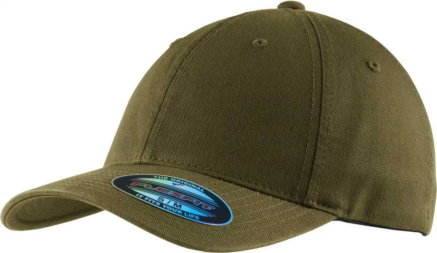 Port Authority C809 Flexfit Garment-washed Cap - Loden - Olive / 7’’ - 7 3/8’’