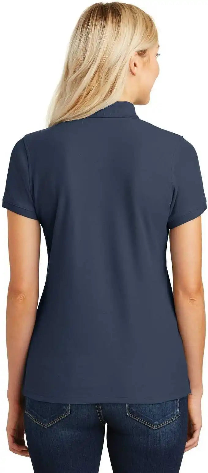 Port Authority L100 Ladies Core Classic Pique Polo - River Blue Navy