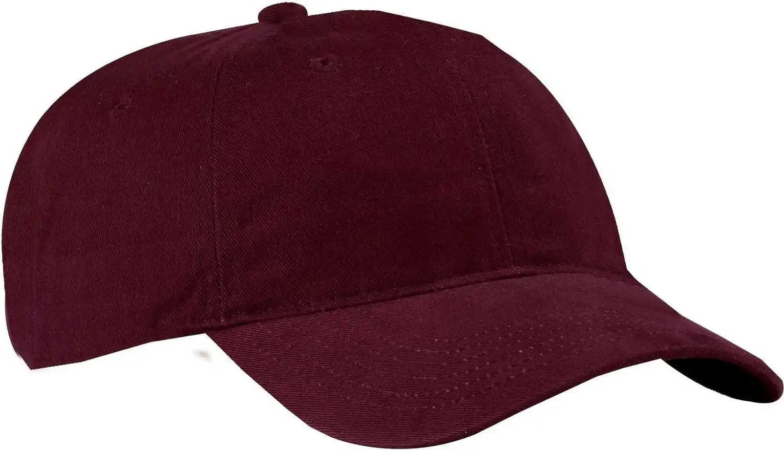 Port & Company Cp77 Brushed Twill Low Profile Cap - Maroon - one Size Fits Most