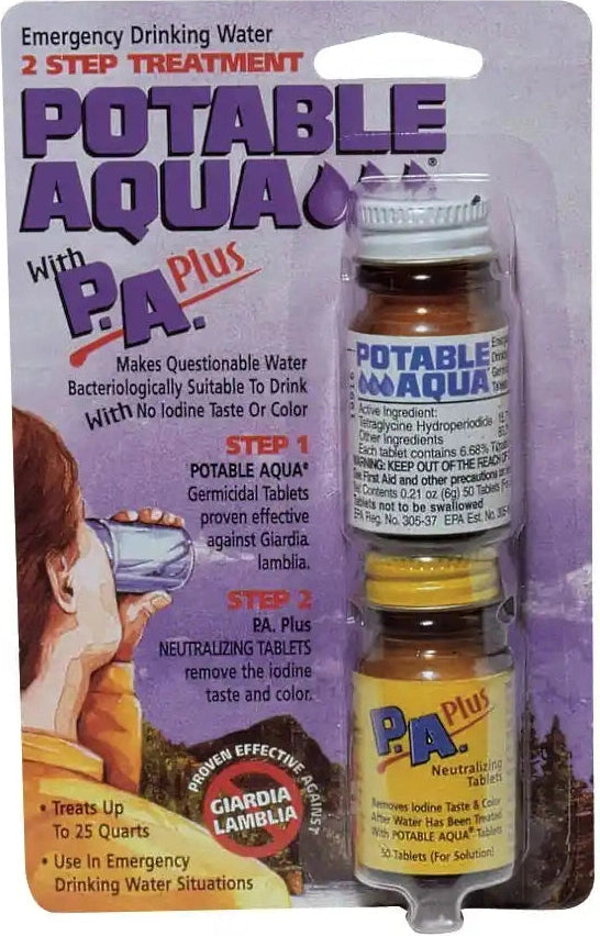 Potable Aqua P.a. Plus 2 Step Water Treatment