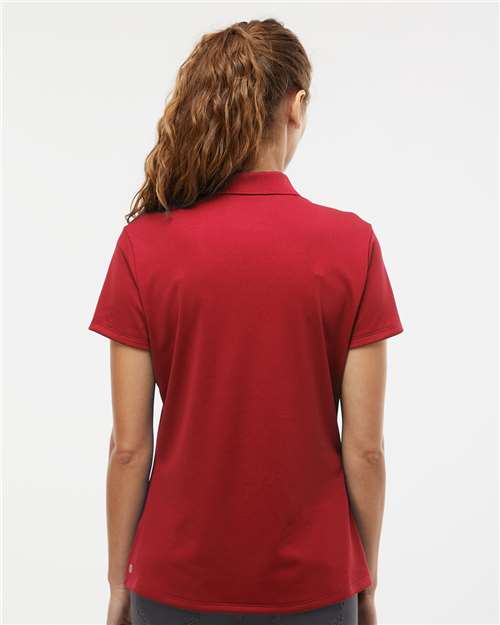 Power Red Women's Basic Sport Polo - A431