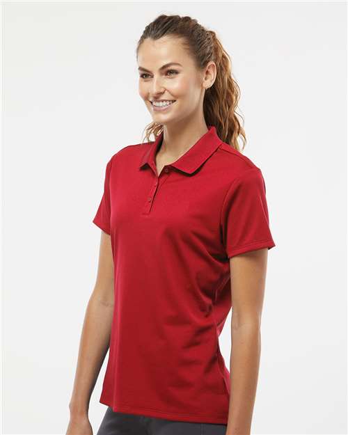 Power Red Women's Basic Sport Polo - A431