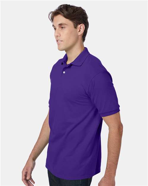 Purple Ecosmart® Jersey Polo - 054X