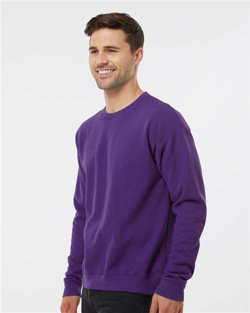 Purple Fleece Crewneck Sweatshirt - 340