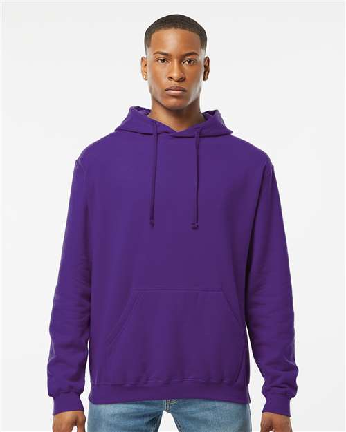 Purple Fleece Hooded Sweatshirt - 320