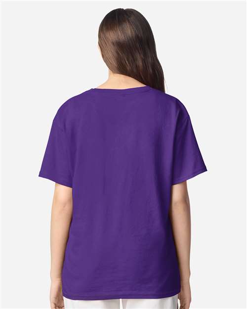 Purple Light Cotton Youth T-Shirt - 3000B