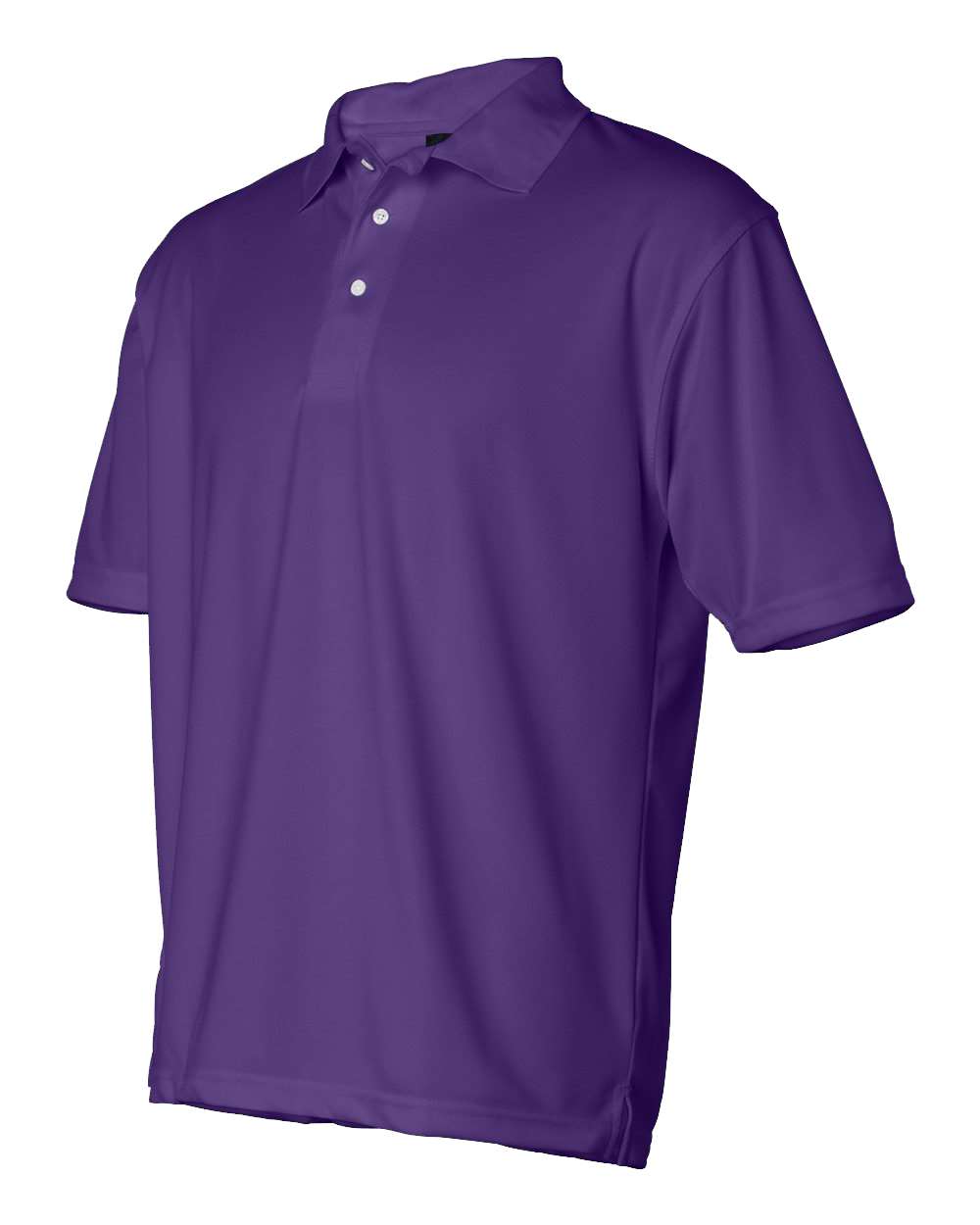 Purple Moisture Free Mesh Polo - 0469