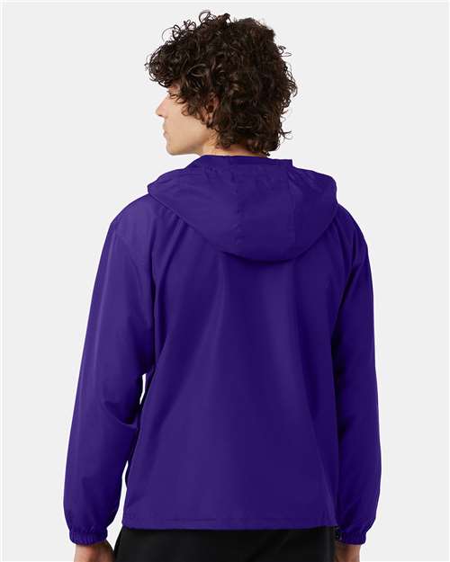 Purple Packable Anorak Jacket - CO200