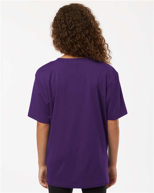 Purple Pro-Lock Youth Performance T-Shirt - 48000Y
