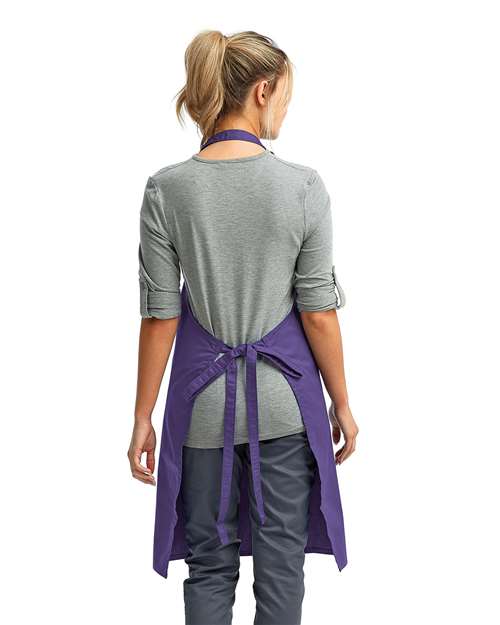 Purple Recycled Bib Apron - RP150