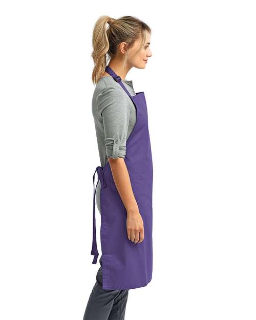 Purple Recycled Bib Apron - RP150