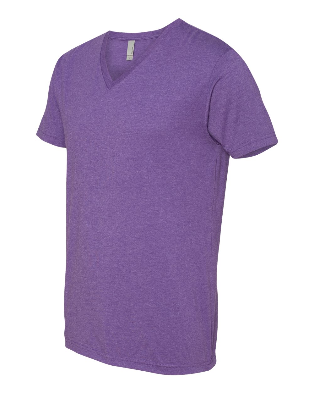 Purple Rush CVC V-Neck T-Shirt - 6240