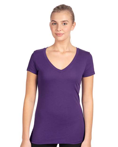 Purple Rush Women's Ideal V-Neck T-Shirt - 1540
