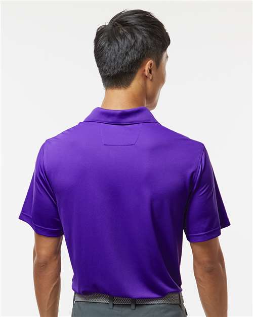 Purple Saratoga Performance Mini Mesh Polo - 100