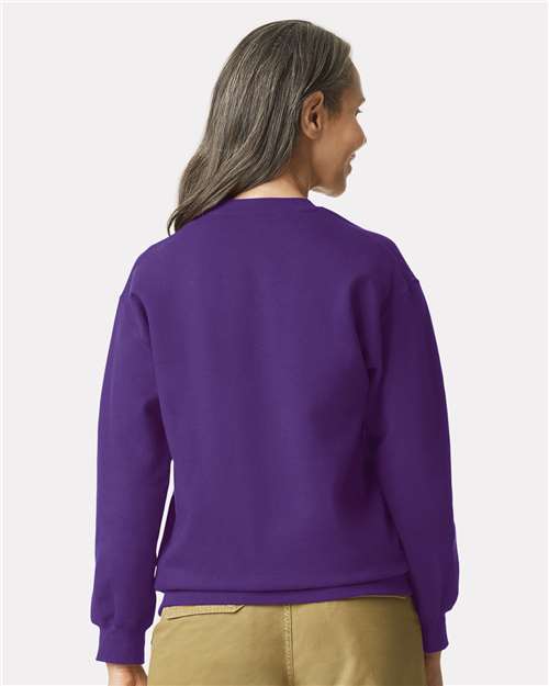 Purple Softstyle® Midweight Crewneck Sweatshirt - SF000