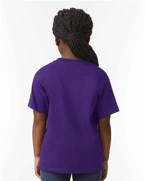 Purple Softstyle® Youth T-Shirt - 64000B
