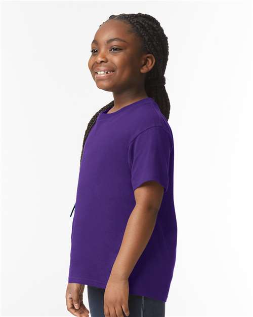 Purple Softstyle® Youth T-Shirt - 64000B
